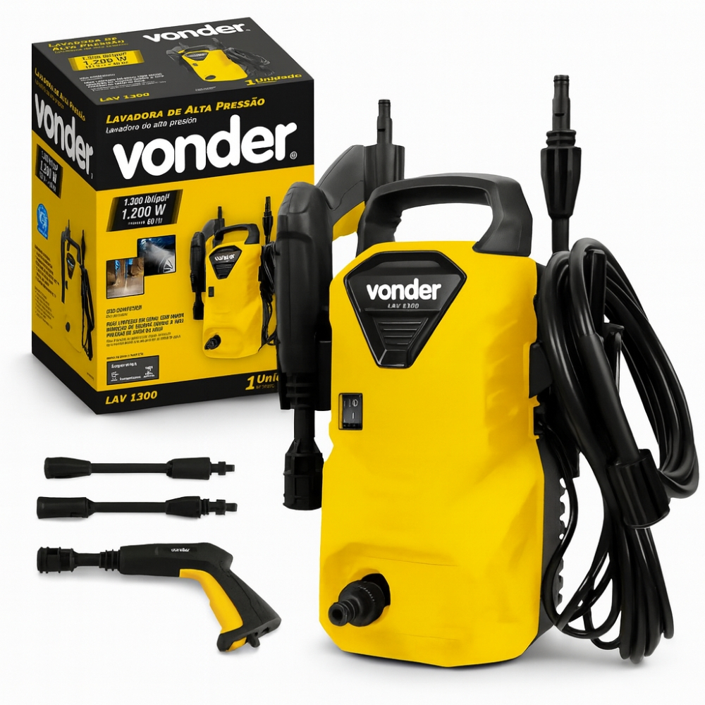 Lavadora De Alta Pressão Vonder Lav1300 220v
