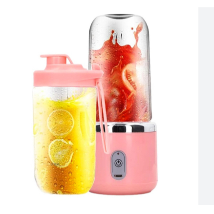 Mini Liquidificador Portátil Shake 6 Lâminas 310ML Espremedores Recarregável Espremedor Elétrico