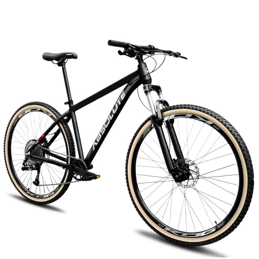 Bicicleta Aro 29 Absolute Nero 5 Alumínio 12v Kit 1x12 Garfo com Trava K7 11/50 Freios Hidráulicos Pedivela Single 34D