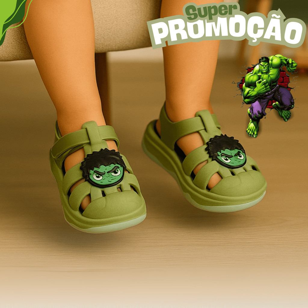 Babuche Papete Infantil Ruck Leve Antiderrapante Escolar