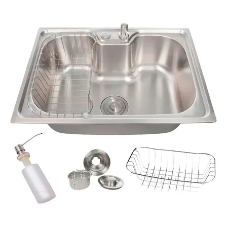 Cuba Gourmet Cozinha Aço Inox Com Acessórios 50x40cm Stillus Home Prateado
