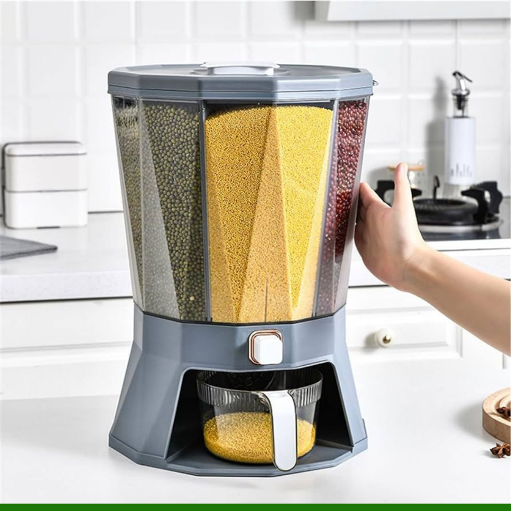 Dispenser de Alimentos Giratório Dispenser de Graos Giratorio Dispenser Giratório Porta Grãos Snel