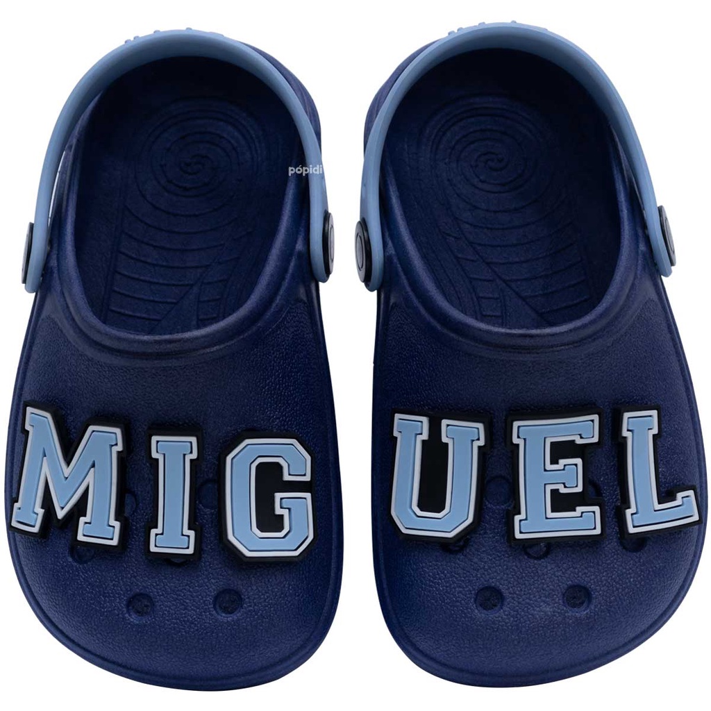 Sandalia Babuche Infantil Nº 19 ao 36 Chinelo Menino Menina Nome Personalizado Escolar 12.44