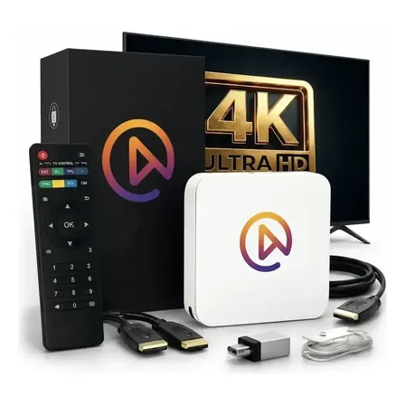 Lançamento Tv Box Uni V10 4k Versão Preto Padrão Copa 2026 Preto Padrão
