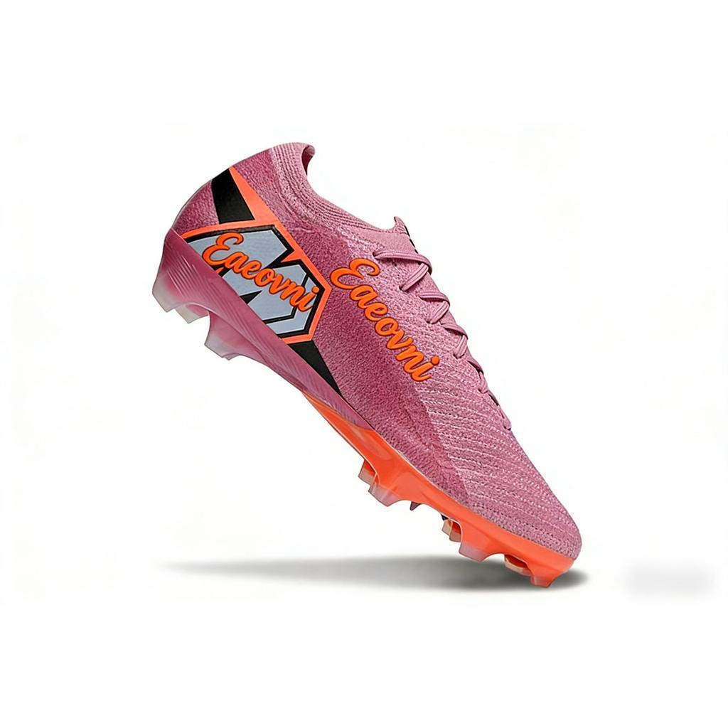 022602 Eaeovni Tênis Masculino Chuteiras Femininas Campo FG Bege Cano Baixo