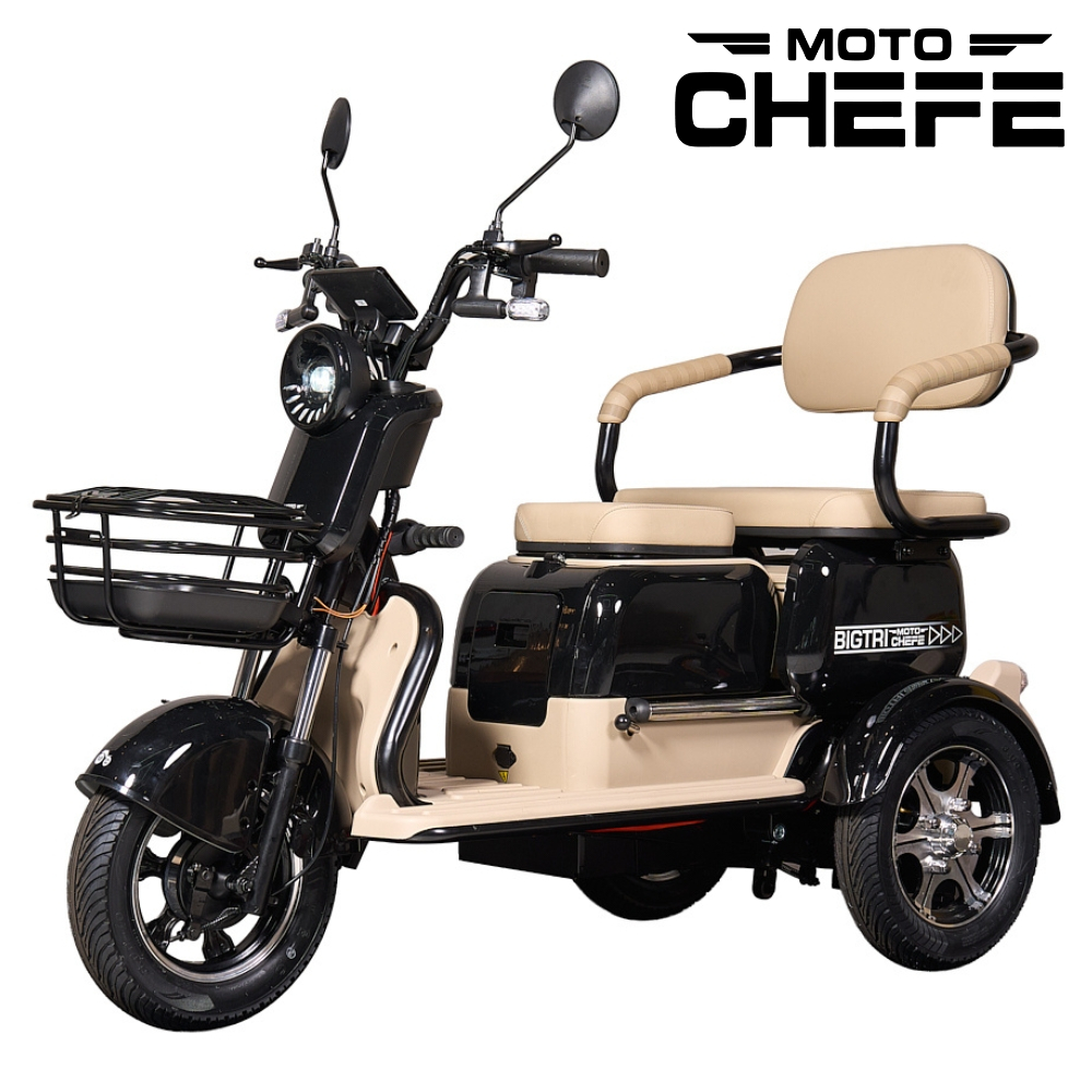 Triciclo Elétrico BIG TRI 1000w - SEM CNH |  MOTO CHEFE