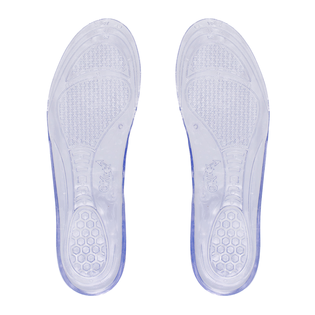 Palmilhas ortopédicas em gel silicone, Anti impacto, conformto garantido, para Corrida e Caminhada