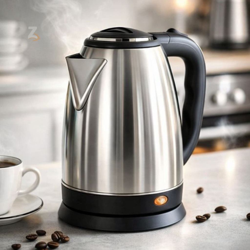 Chaleira Elétrica Inox 1.8 Litros Desligamento Automático Aquecimento Rápido