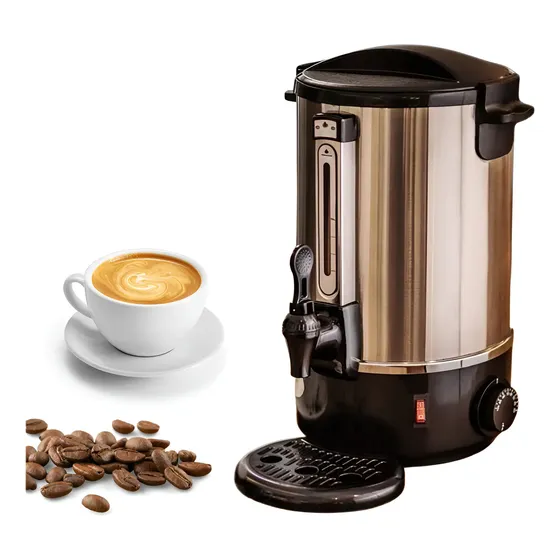 Cafeteira Automática Tipo Italiana Com Filtro 4 Litros Inox