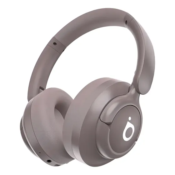 Fone de Ouvido Basike FON-041 Headset Bluetooth Sem Fio Com Cancelamento de Ruído e Bateria de 30 Horas (Rosa)