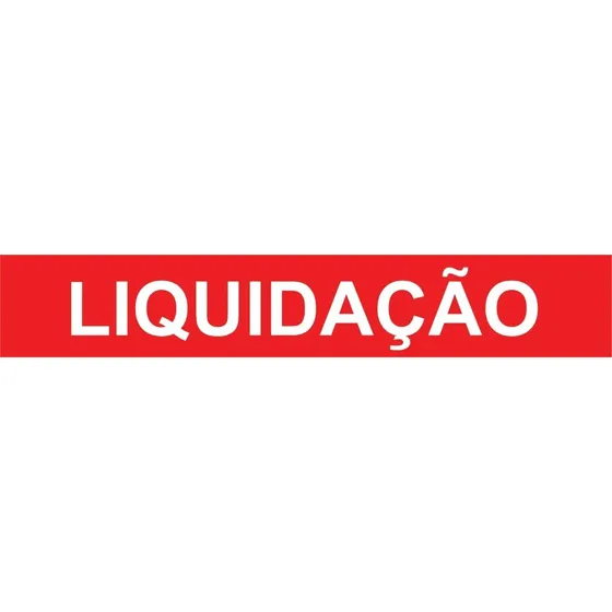 Kit 5 Adesivos Liquidação Para Vitrine