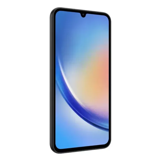 Smartphone Samsung Galaxy A34 5g Ee 256gb 8gb Ram Câmera Tripla 48mp +8mp + 5mp + Selfie 13mp Tela 6.6 - Preto (Novo com caixa aberta)