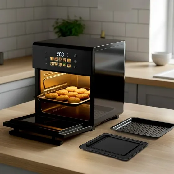 Fritadeira Eletrica Air Fryer 10l Go256