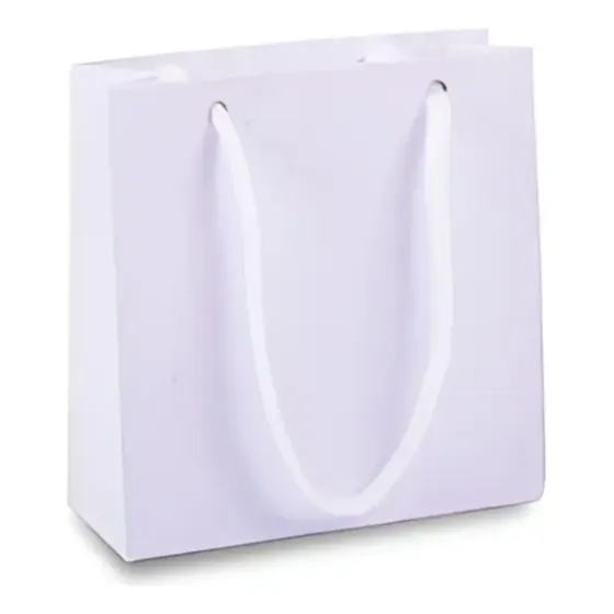 50 Mini Sacolas 10x10x04 Papel Queima De Estoque Promoção