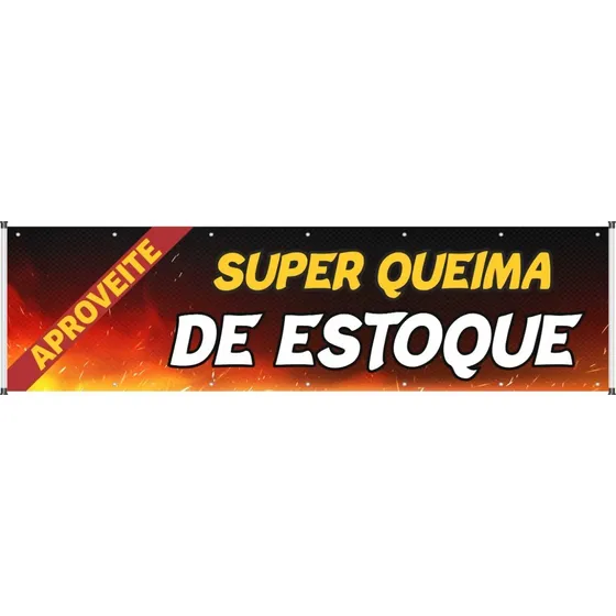 Faixa Super Queima De Estoque 2mt X 50cm Mod3