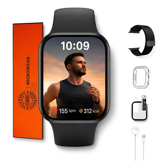 Smartwatch Microwear W10 Mini Pro 1.84  Amoled Bluetooth