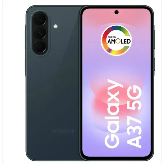 Celular Samsung Galaxy A37 5G 128GB, 6GB RAM, Câmera Tripla 50MP, Super AMOLED 6.7", Recursos AI - Verde