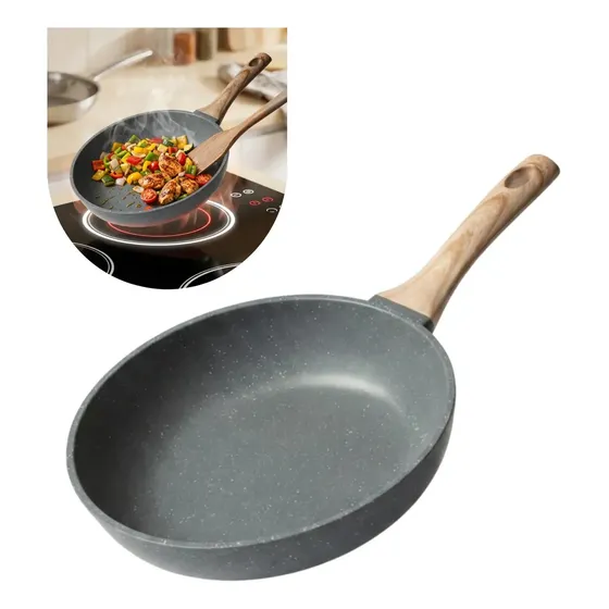 Panela Frigideira Cerâmica Antiaderente 20cm Gás Indução Não Gruda Dinda Home