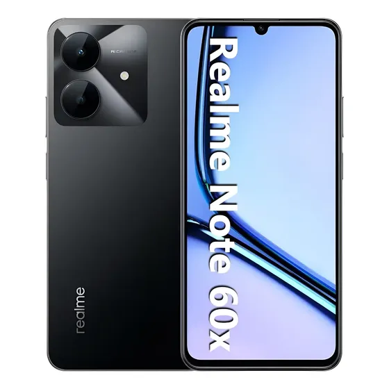 Realme Note 60x Dual Sim 128gb 4gb Ram Preto