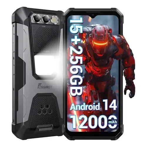 Cat S61 Fossibot F106 Pro 15gb 256gb 12000mah Resistente Nfc Robusto Prova Agua