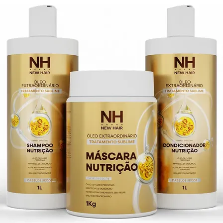 Kit Óleo Extraordinário Tratamento Sublime Profissional - Nh