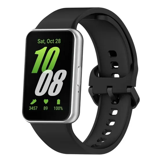 Pulseira Para Samsung Galaxy Fit 3 Sm-r390 Silicona