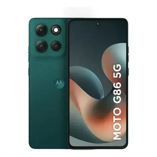 Smartphone Motorola Moto G86 512 Gb / 8 Gb Ram 24gb (8gb Ram+16gb Ram Boost) Tela 1.5k Poled, 50mp Sony Camera Ois Moto Ai, Videos Em 4k, Ip68 + Ip69 - Verde Escuro