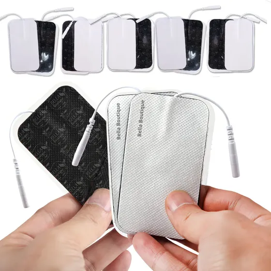Eletrodos Adesivos Bella Boutique 5x9cm TENS FES p/ Fisioterapia 10un