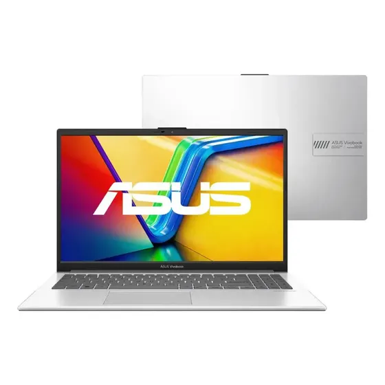 Notebook Asus Vivobook Go Core I3 N305 8gb 512ssd 15,6 Fhd Cool Silver