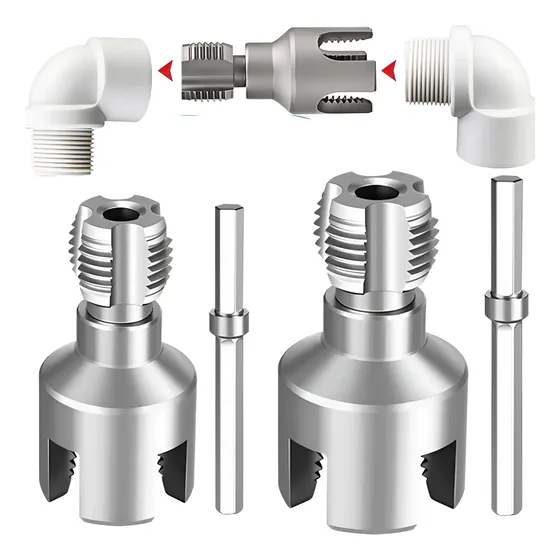 Kit Adaptador Rosca Interna E Externa P/ Tubo Água 1/2 E 3/4