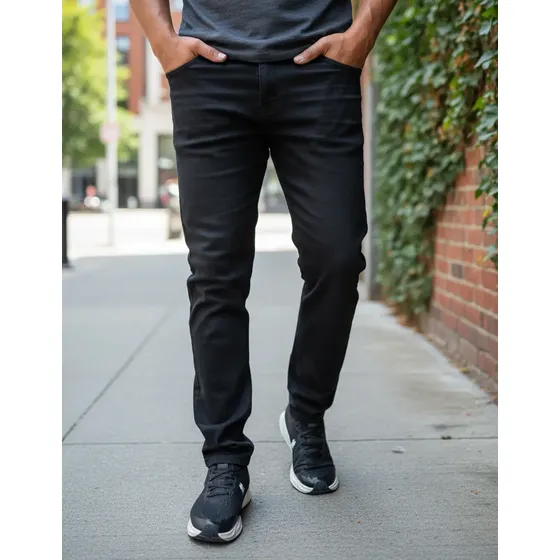 Calça Masculino Lycra Jeans Ou Sarja Skinny A Pronta Entrega