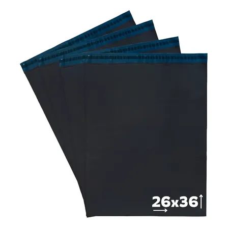 Envelope Segurança De Envio Com Lacre 26x36 500 Unidades Cinza-escuro