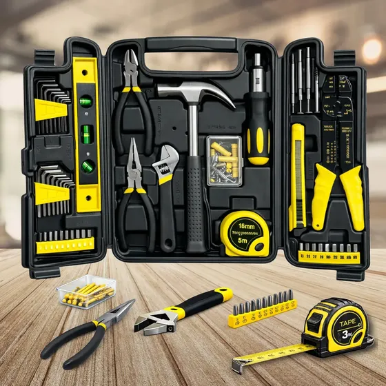 Kit de Ferramentas Simake com 119 Peças e Maleta Organizadora para Reparos