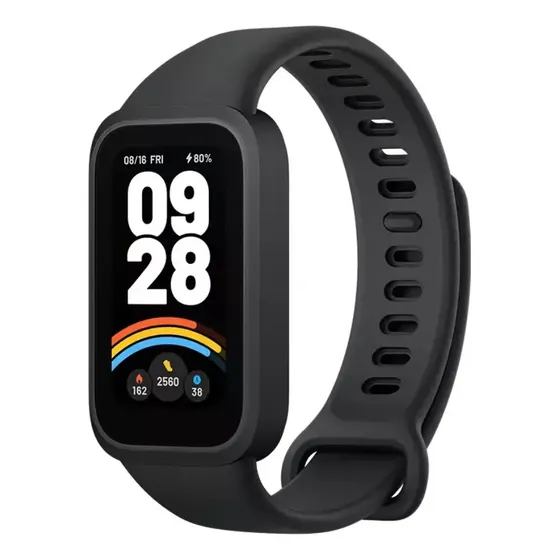 Relógio Smartwatch Smart Band 9 Active Tela 1.47 Caixa Preto Pulseira Preto