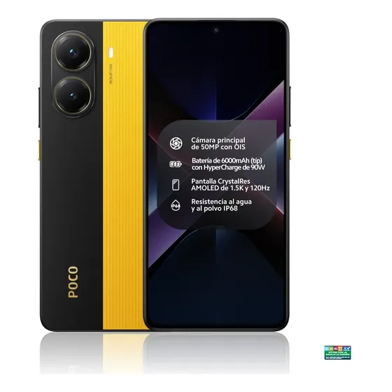 Celular Poco X7 Pro 5g 256 Gb Rom 12 Gb Ram Amarelo