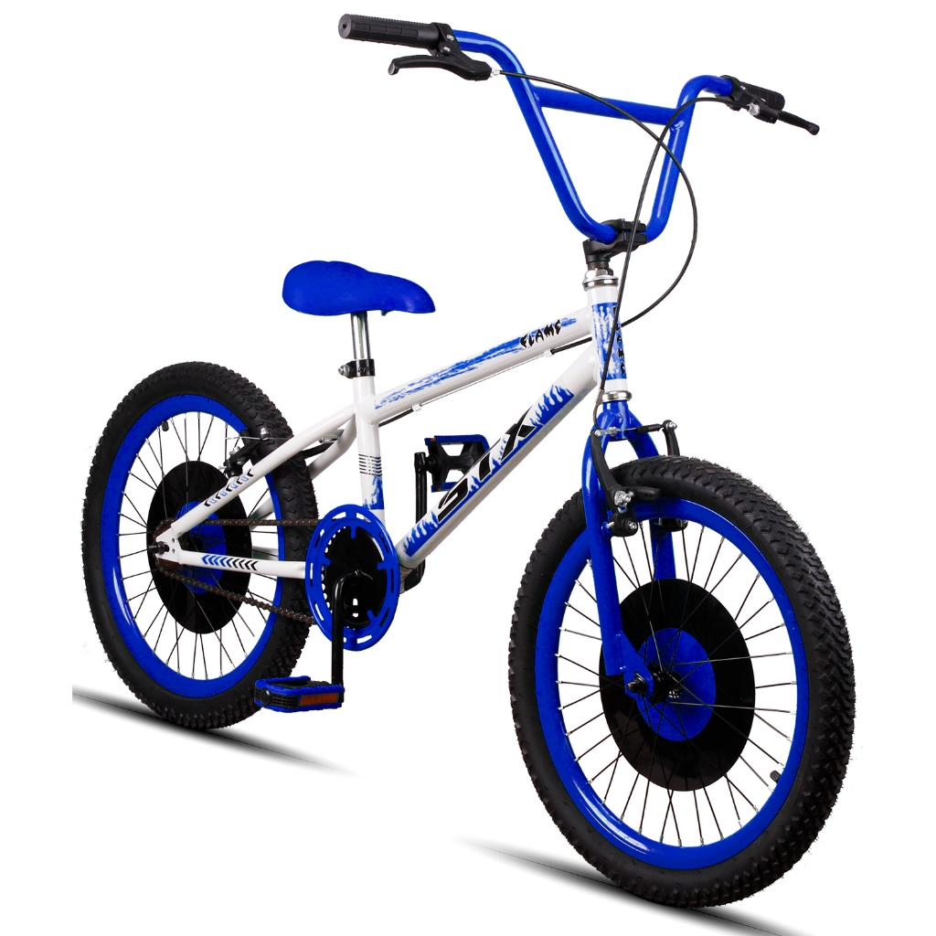 Bicicleta Infantil Aro 20 BMX STX Flame Freio V-Brake Aro Aero Menino 6 a 10 Anos