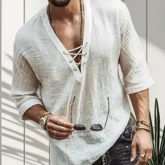 . Moda Hippie Camisa De Linho Camisetas Meias Casuais .