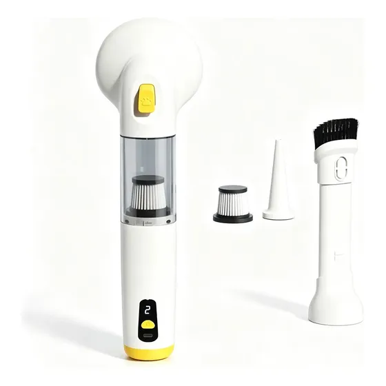 Aspirador Multifuncional Amarelo Limão Para Animais De Estim