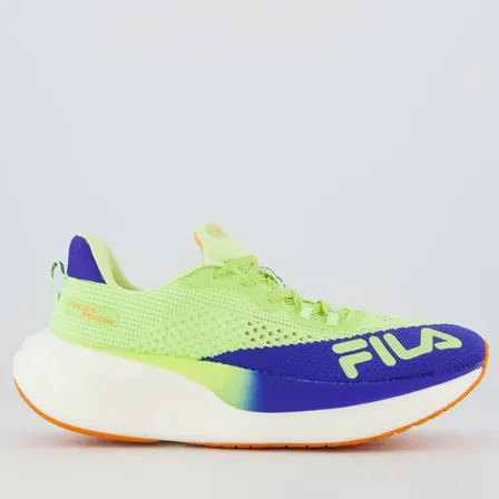 Tênis Fila Racer Speedzone Feminino Verde E Azul Verde - 36 Br