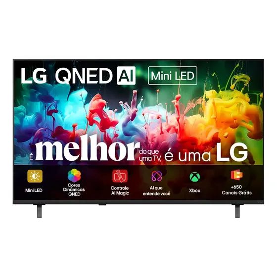 Smart TV 4K 75" LG QNED Mini LED AI QNED70 2026
