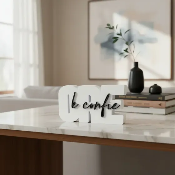 Decoração Crista Ore E Confie Para Casa Sala E Escritorio