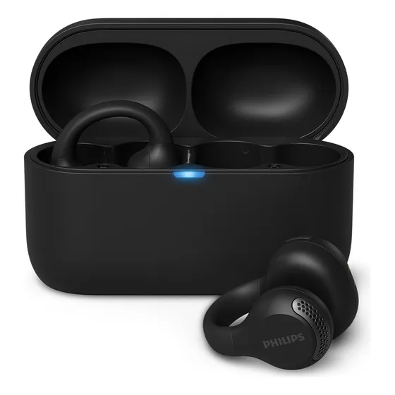 Fone De Ouvido Ear Cuff Sem Fio Philips Bluetooth Preto Taq2000bk/00