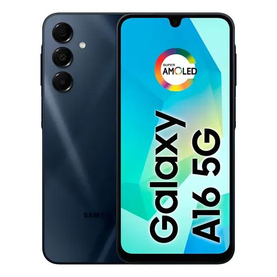 Smartphone Samsung Galaxy A16 5g 128gb 4gb Ram Azul Escuro