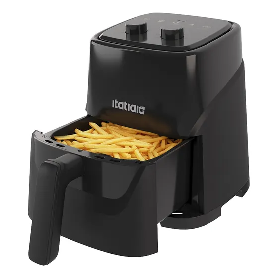 Fritadeira Itatiaia Afita1035a 3,5l Preto - Preto