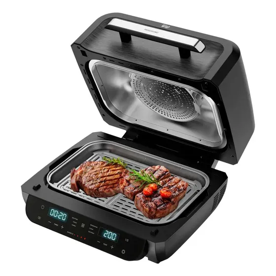 Fritadeira Air Fryer Barbecue Wap Flame Digital Ab1050 127v