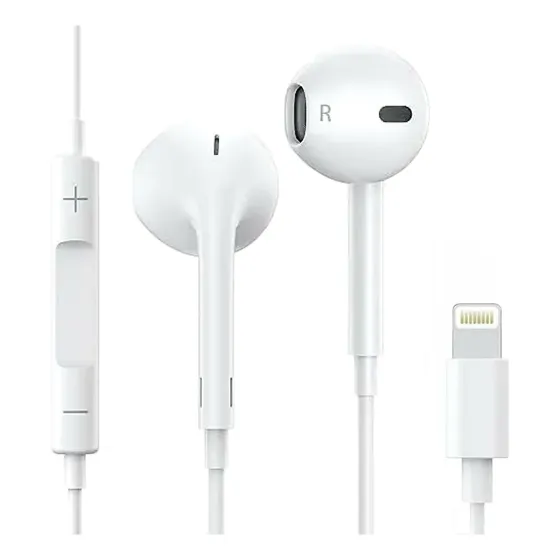 Fone De Ouvido Com Fio Compatível iPhone 8 X 11 12 13 14