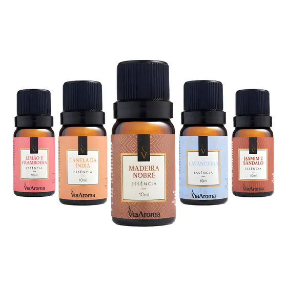 Essencia Para Aromatizador Via Aroma - Top 5 Mais Vendidas