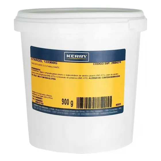 Emulsificante Stargel Kerry Pote 900g Estabilizante Sorvete