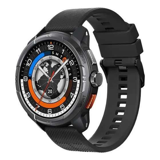 Smartwatch Haylou Solar Ultra LS23 Solar Ultra 1.6 chamadas bluetooth cor preto