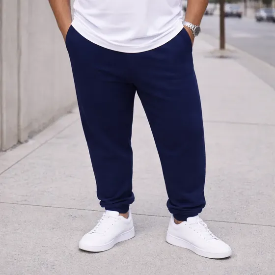 Calça Moletom Jogger Plus Size Masculino